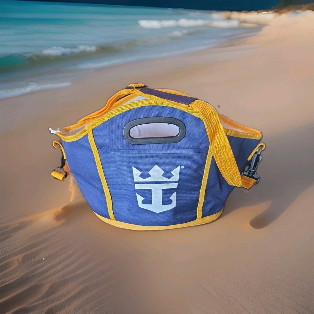 Royal Caribbean International Insulated Cooler Bag â W/ Snap In Bottle Opener